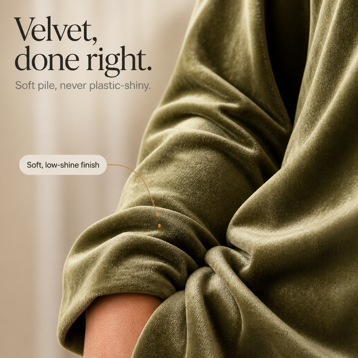 Velvenne – Asymetryczny Hoodie z Knappar