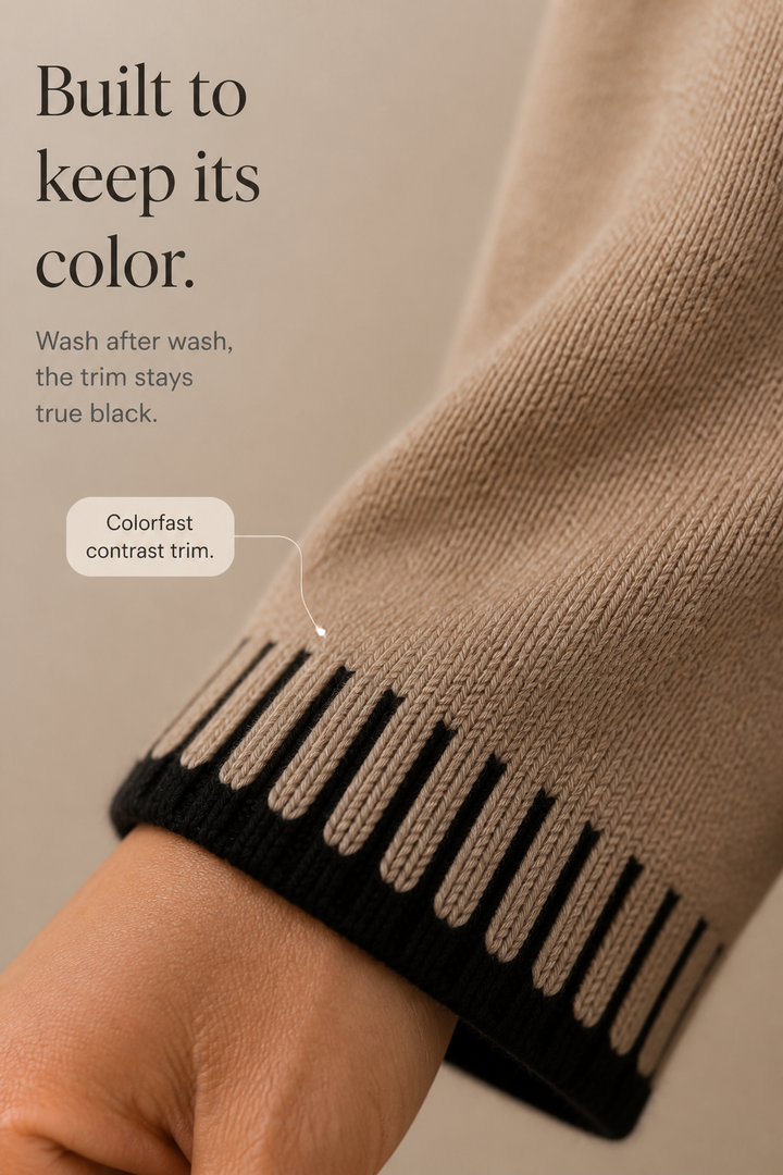 Linewear – Set kardiganu i byxor z kontrastowym finish