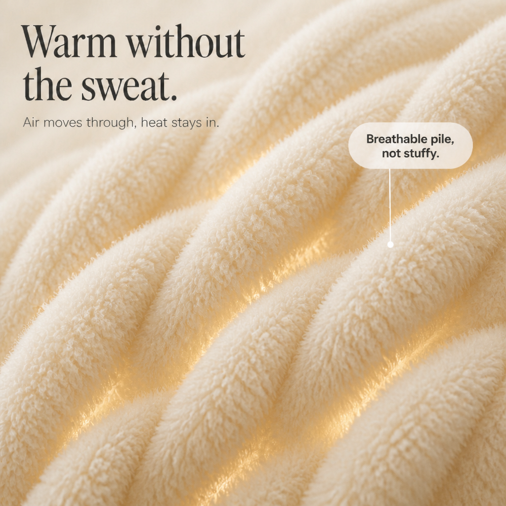 Cloudwarm – Set z Kapturkiem i Spodniami w Utseende Fleece