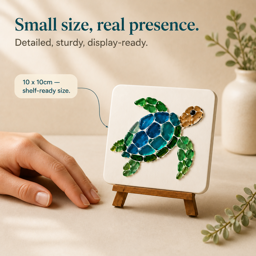 Tideglass – Set mozaiki z morskiego szkła
