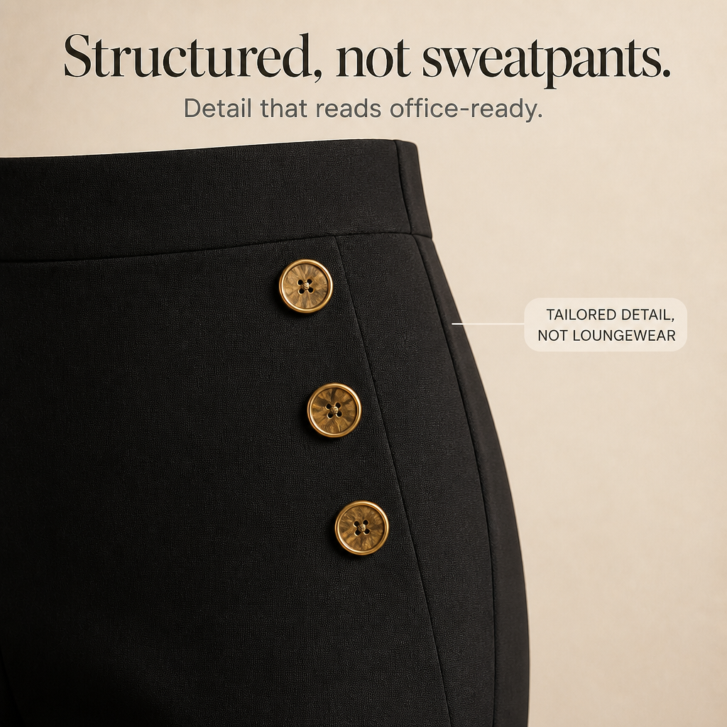 Smoothwaist – Byxor z vida ben z ukrytymi panelami