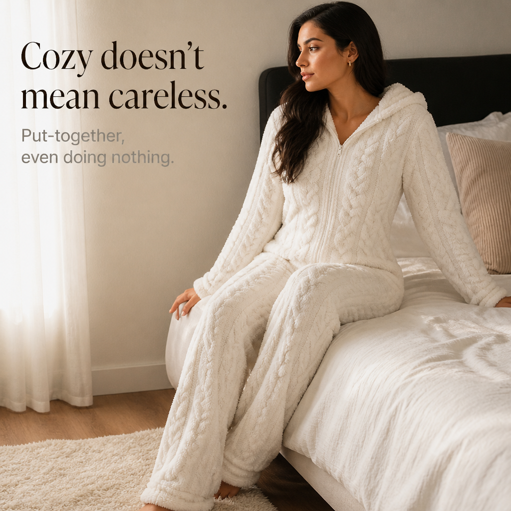Cubwarm – Kocykowy Kombinezon z Kapturem