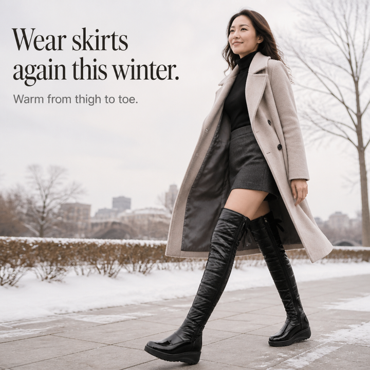 Wearbella – Śniegowce z mjuk finish knähöga
