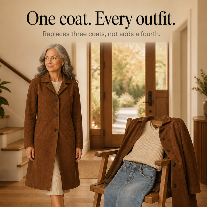 Draperie – Suede Trench, Som Rör Sig Tillsammans z Dig, a Inte Wokół Dig