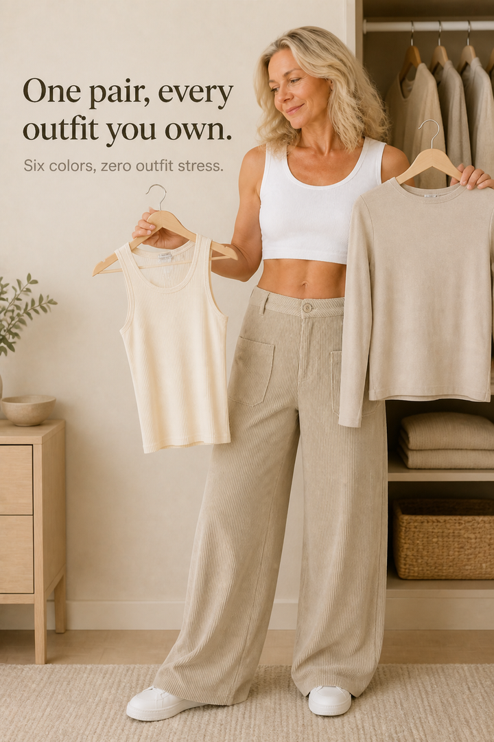 Wearbella – Byxor z vida ben z kieszeniami