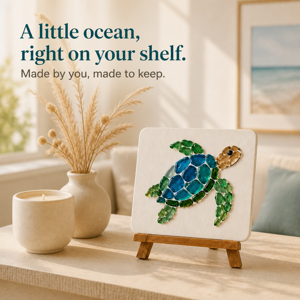 Tideglass – Set mozaiki z morskiego szkła