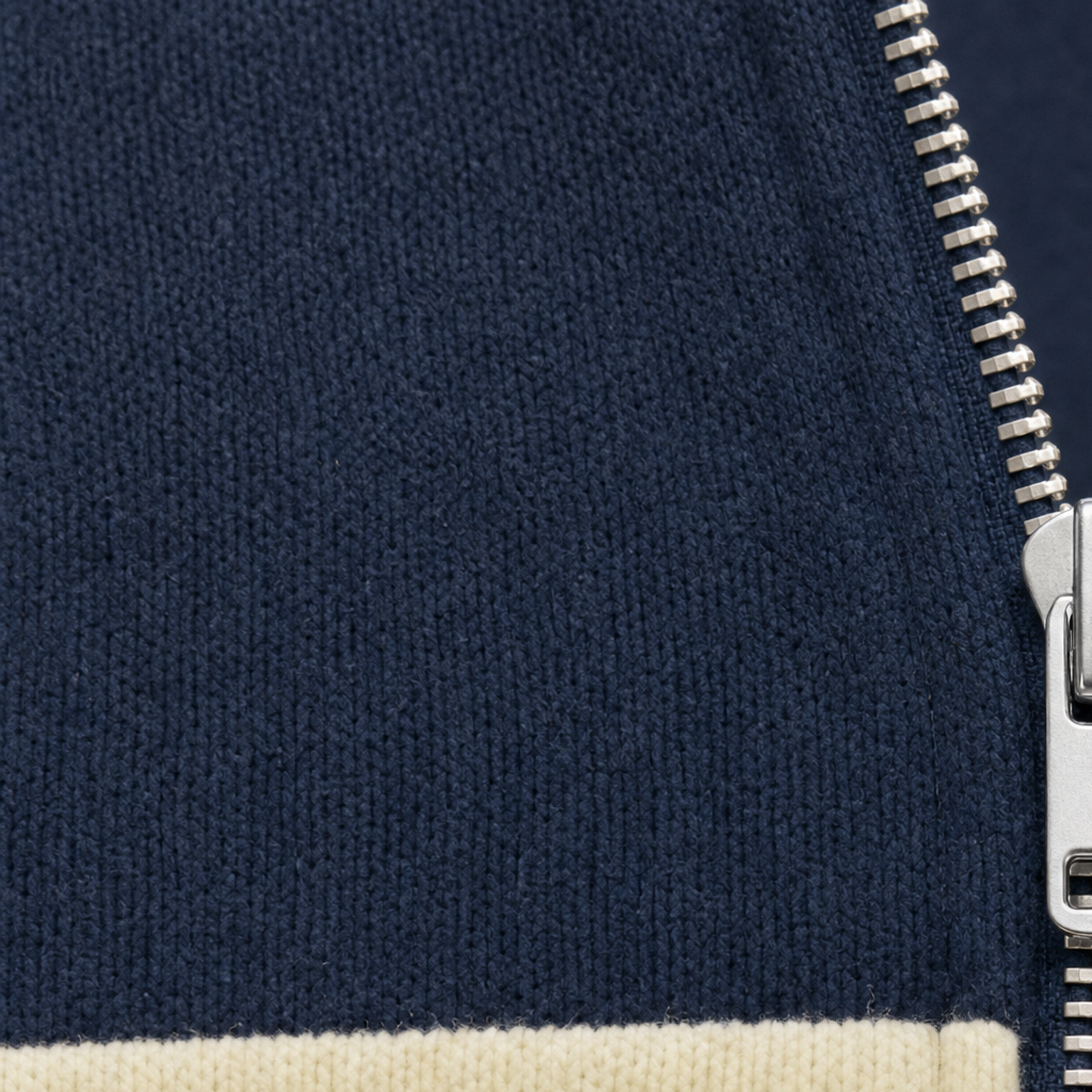 Wearbella – Färgowy Pulower z Ćwierć Zipperem
