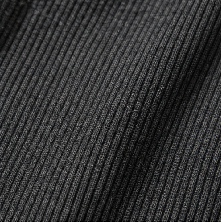 Pinstripe Poise – Set z Drapowanym Topem z Hög Urringning i Spodniami i form av Latarni