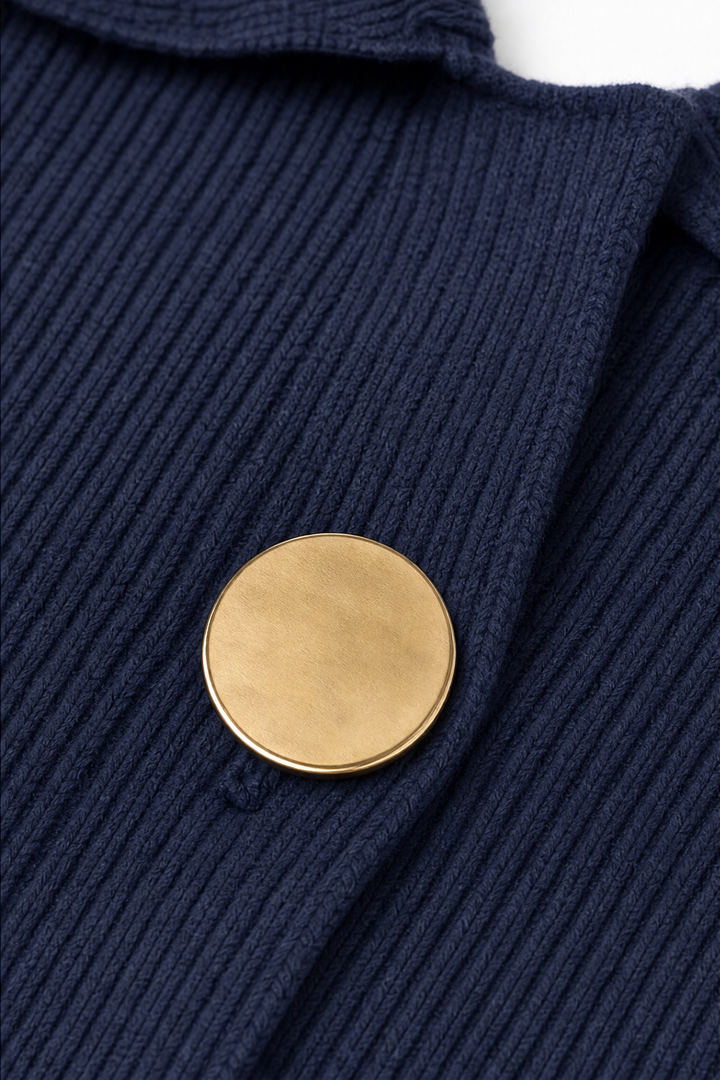Wearbella – Kofta z knappar i falbaniastym dołem w storlekze overStorlek