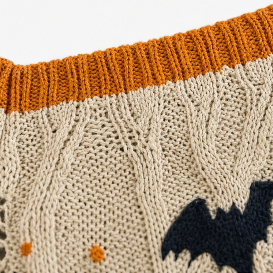 Amberknit – Tröja Dyniowy z Otworami w Szydełku