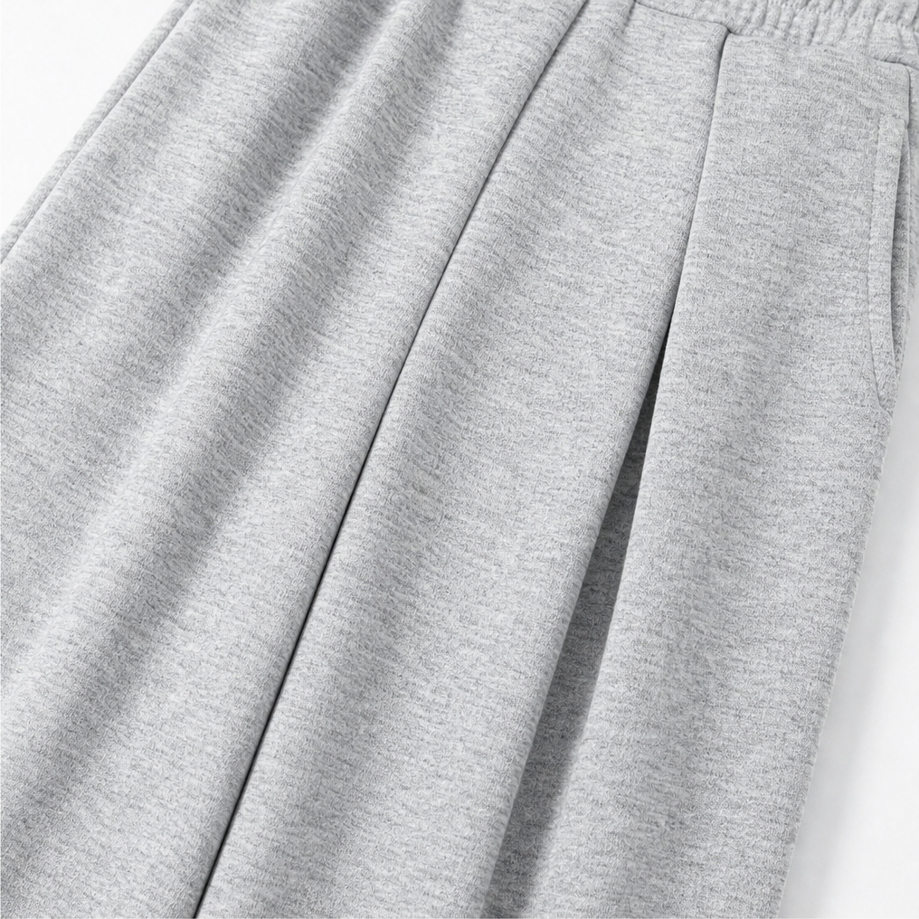 Wearbella – Byxor dresowe med hög midja i vida ben