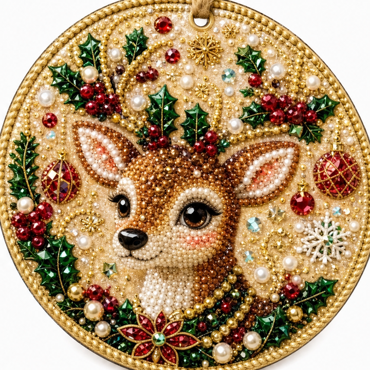 Yulebright – Set ozdób z koralików, 6 sztuk