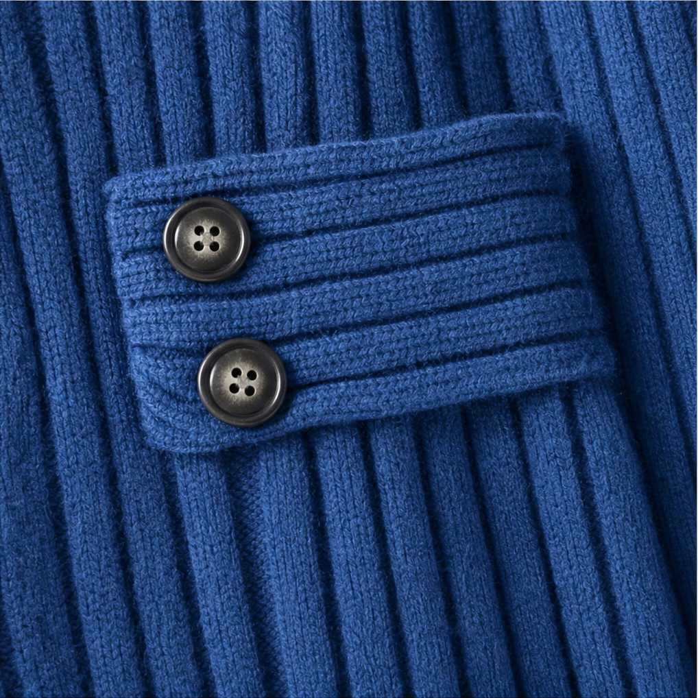 Wearbella – Kofta z prążkowanej dzianiny z otwartym przodem
