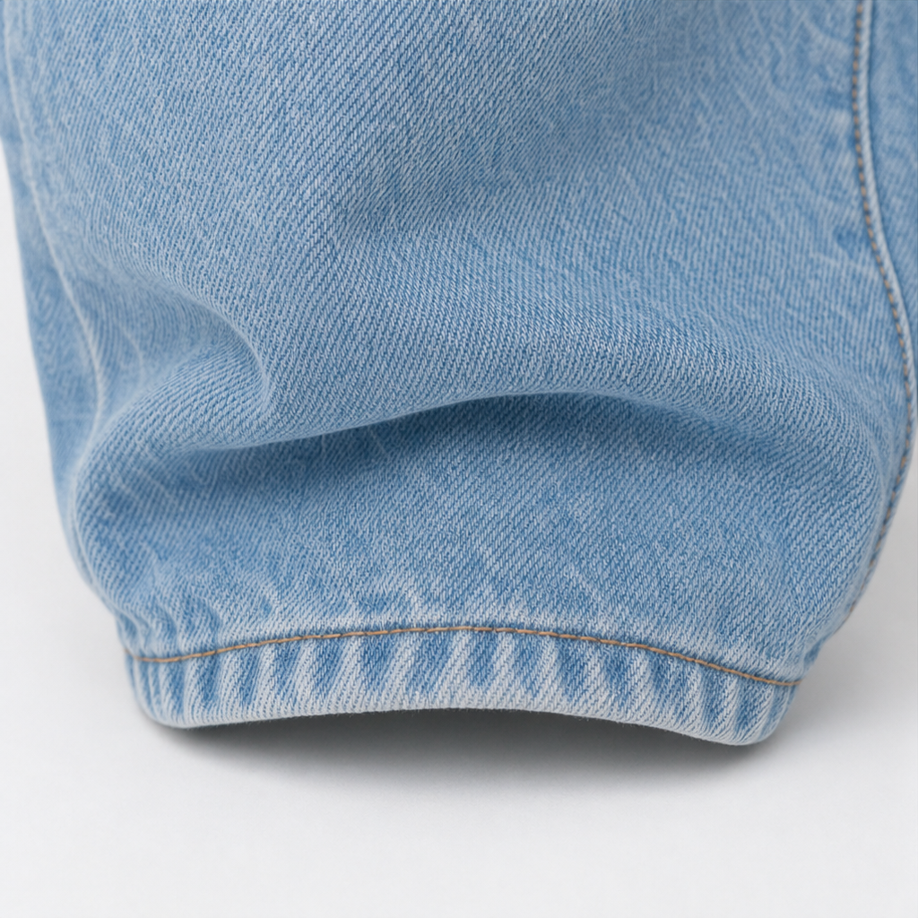 Vela Denim – Jeansy o hög stanie i prostych nogawkach