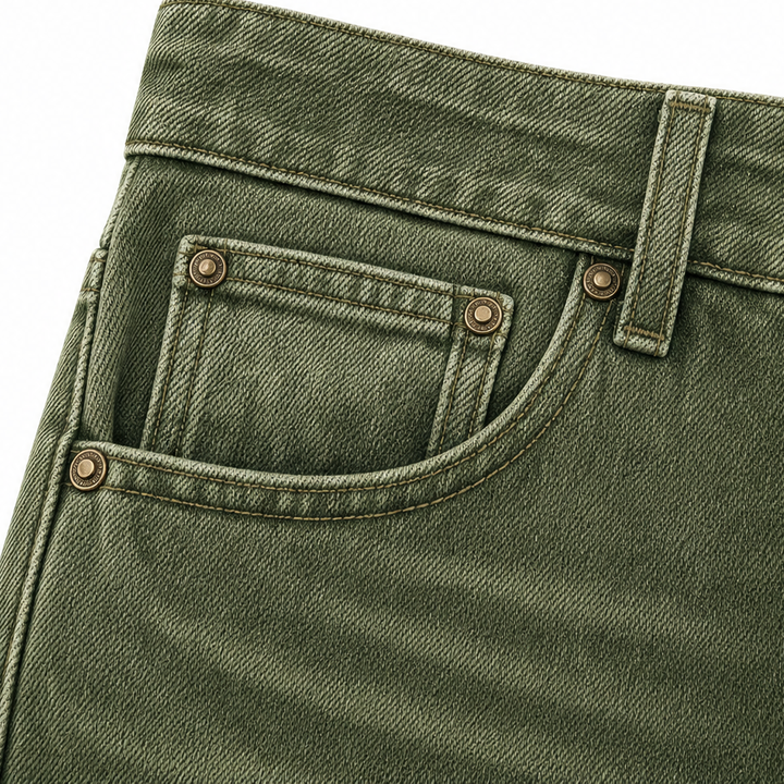 Lunaleg – Jeans z vida ben i hög midja