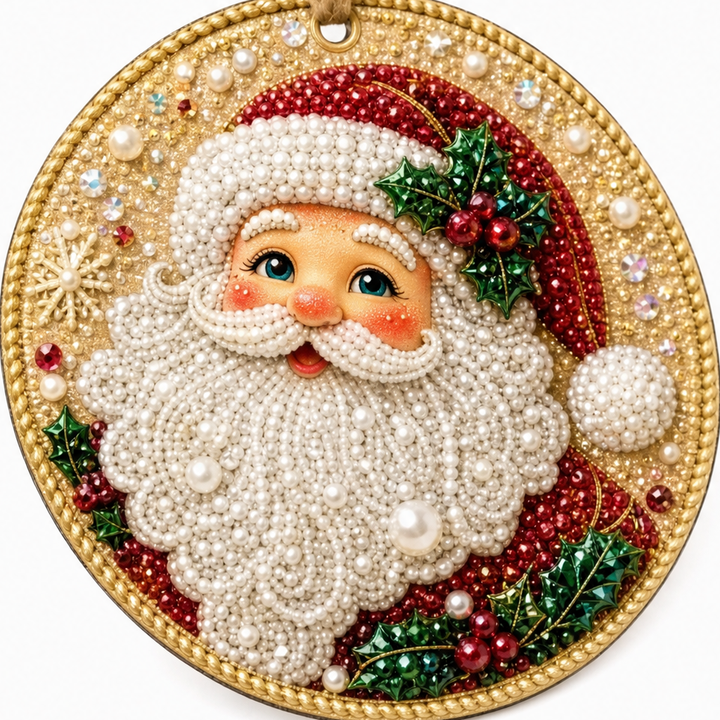 Yulebright – Set ozdób z koralików, 6 sztuk