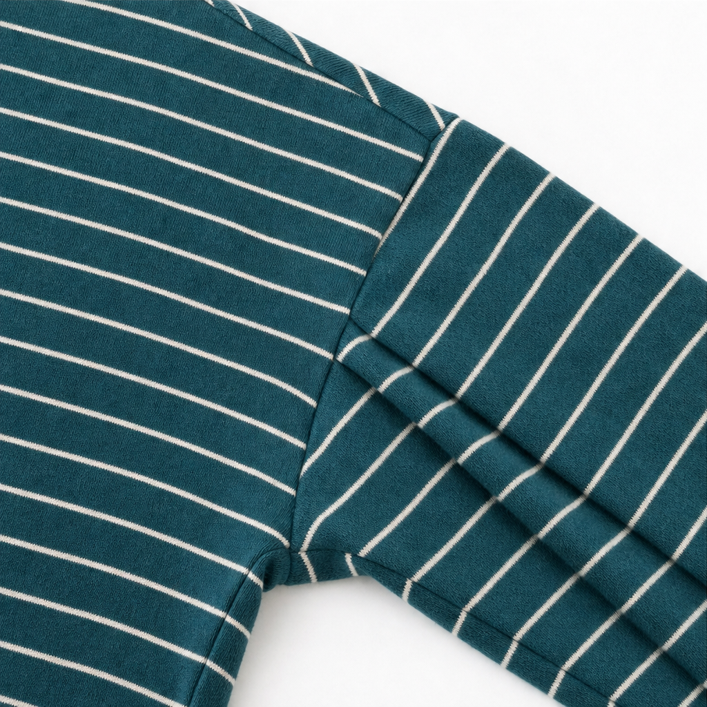 Stripe &amp; Ease – Striped Pullover i Breda Byxor
