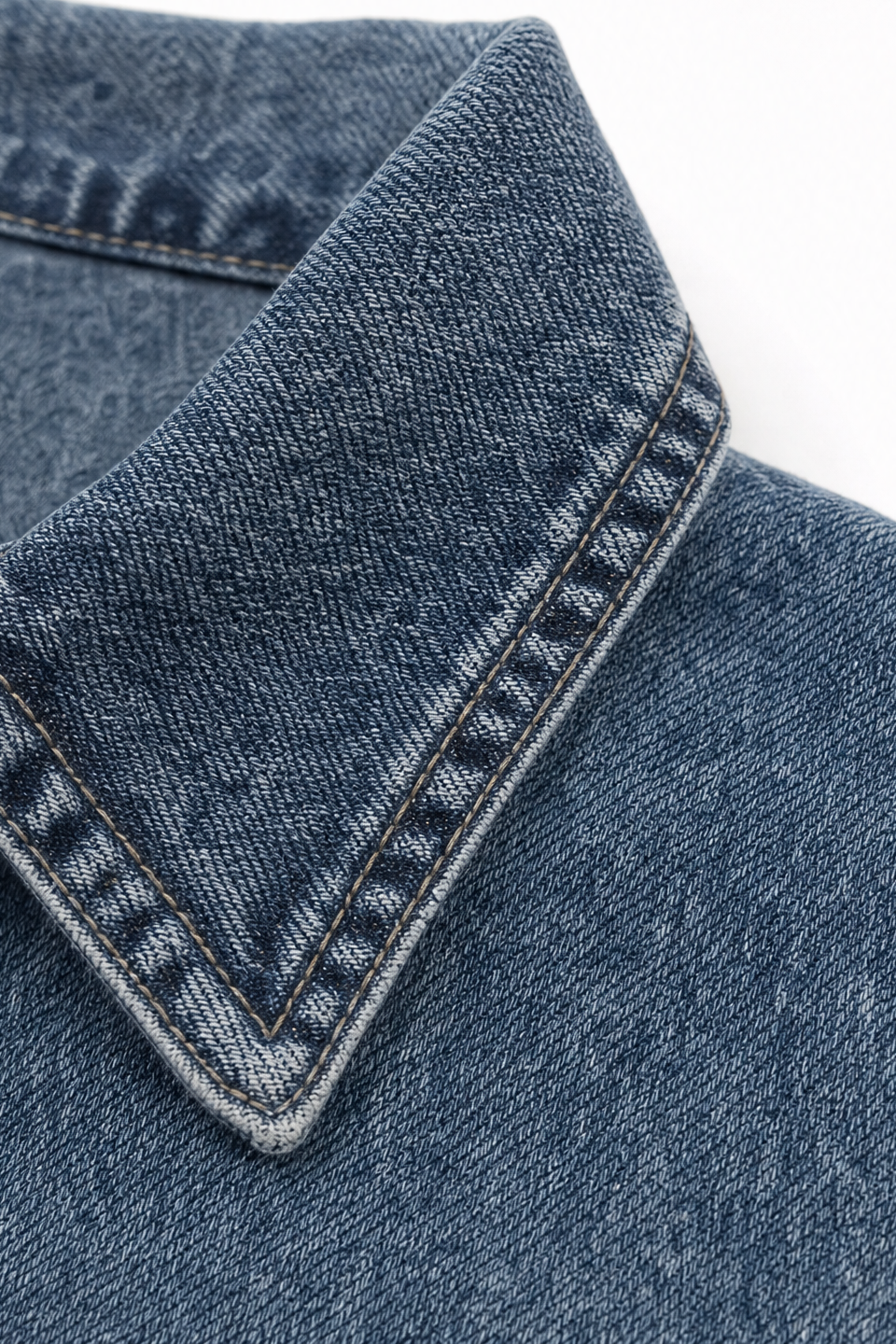 Wearbella – Dwurzędowa kurtka dżinsowa z falbanami