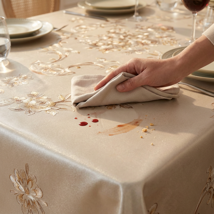 Vivienne - Duk fläckbeständig inspirowany francuską elegans