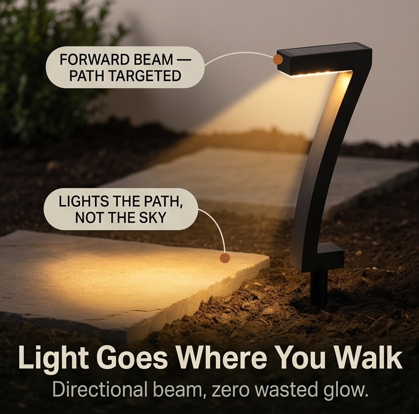 Lumenly – Rzeźbiarskie Słoneczne Lampy Ścieżkowe (Set 4)
