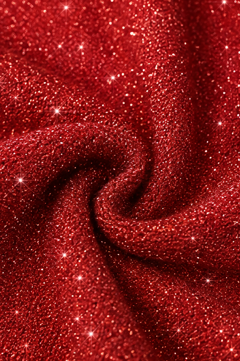 Sparkle – Lång top z urringning w łódkę