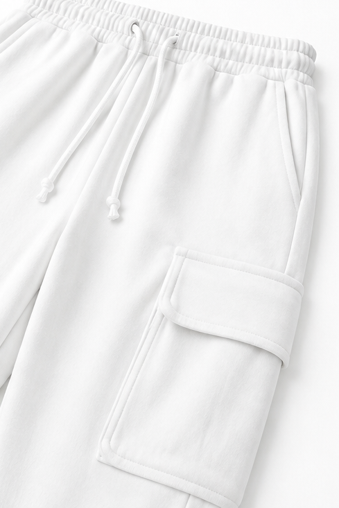 Dayworn – Set bluzki z okrągłym urringning i byxor cargo