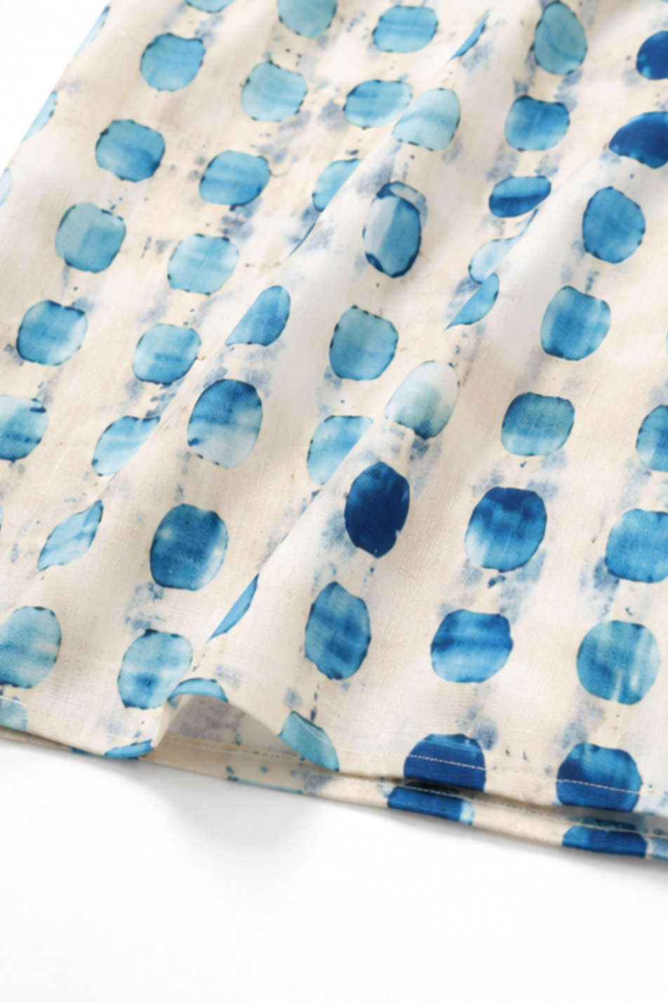 Vivelyn – Blus boho z falbanami i wiązaniem vid hals