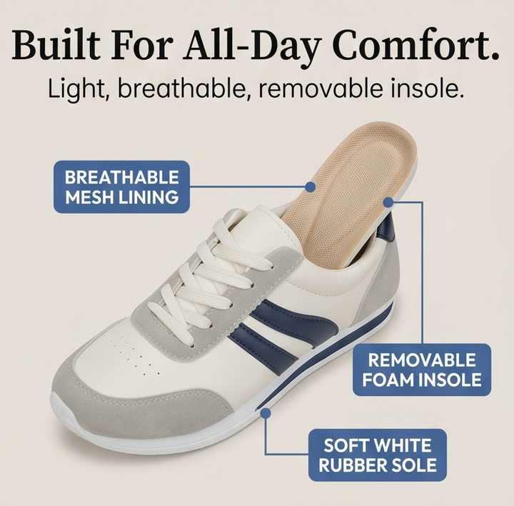 LunaWalk – Lekkie sneakers w retro band