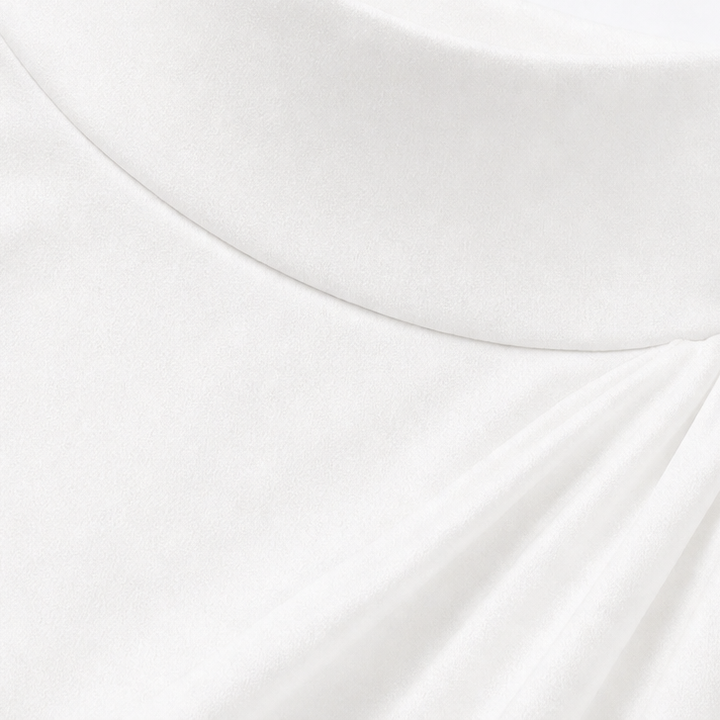 Wearbella – Klänning midi z siateczkowymi ręKaffemi i stójką