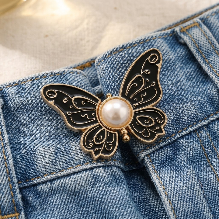 Belluna – Odpinana klamra i form av motyla för lösa jeans