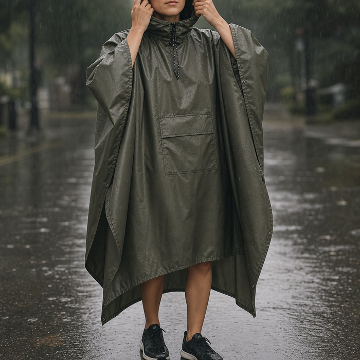 Zipdri – Pakowny Poncho Przeciwdeszczowe z Kapturem