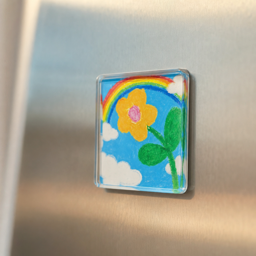 Keepsy – Niestandardowe Magneter Akrylowe på Lodówkę z Rysunkami Barn