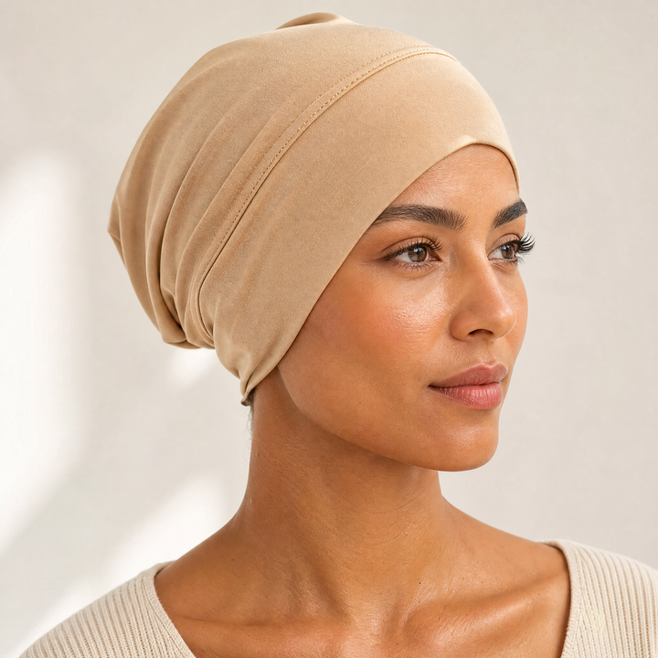 Solenna – Mjuk czapka turbanowa