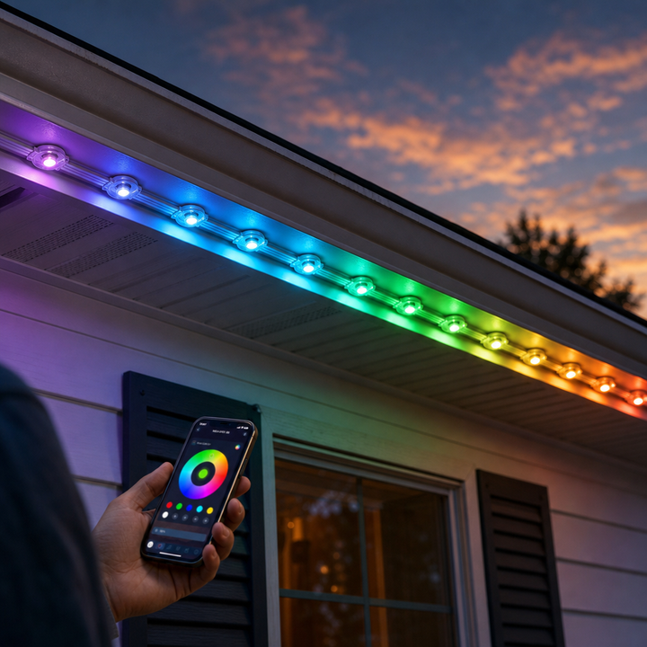 LumaLoom – Aplikacja Sterująca RGB Zewnętrzne Lampki Świąteczne
