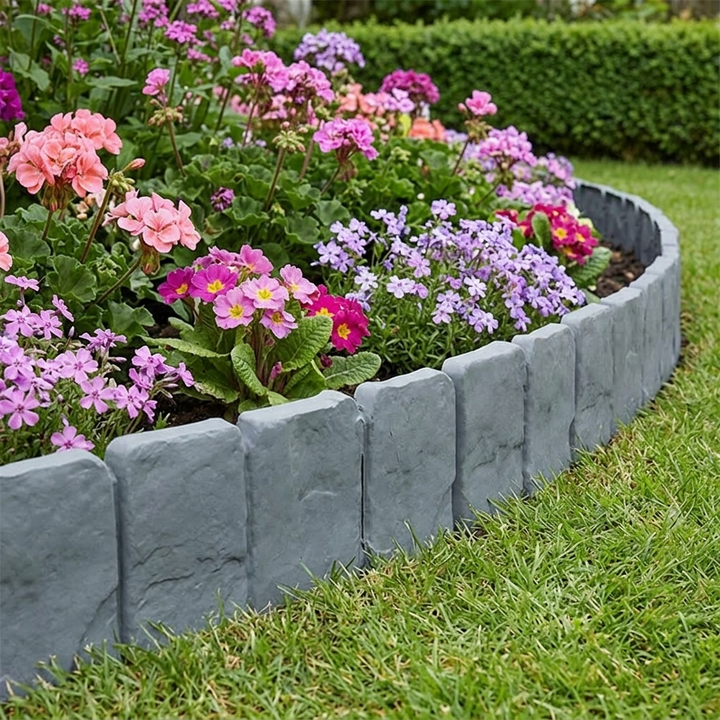 Stoneborder – Sztuczna Obramowanie Ogrodu z Kamienia