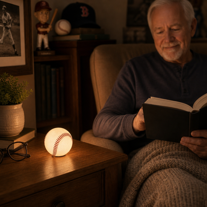 Home Plate Glow – Natt Lampa i form av Bazy Baseballowej