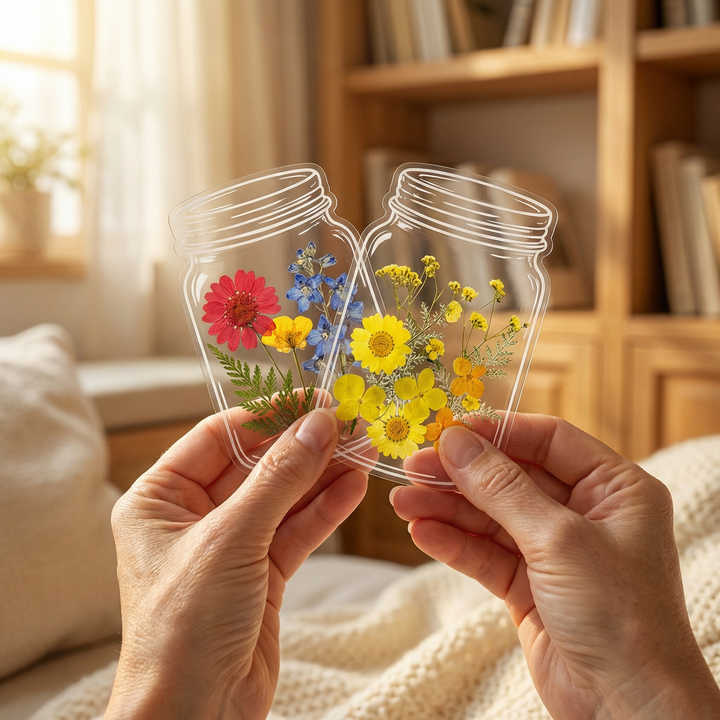 Blossomtabs – Set för tworzenia zakładek z kwiatami dla miłośników książek