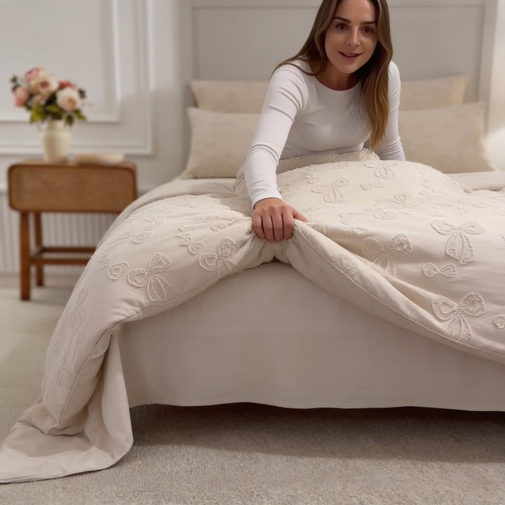 Tuftly – Set poszewek på kołdrę z fakturą tufted