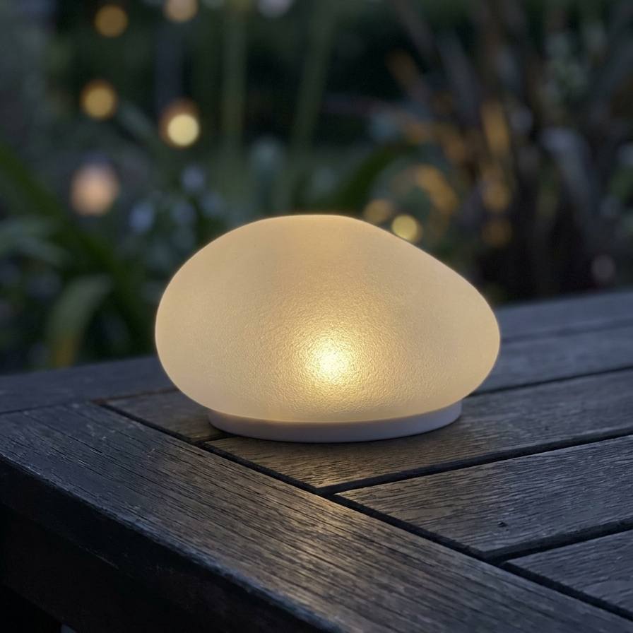 Lumora – Solarna Lampa Ogrodowa, Varma Ljus, Resistent på Warunki Atmosferyczne Dekor