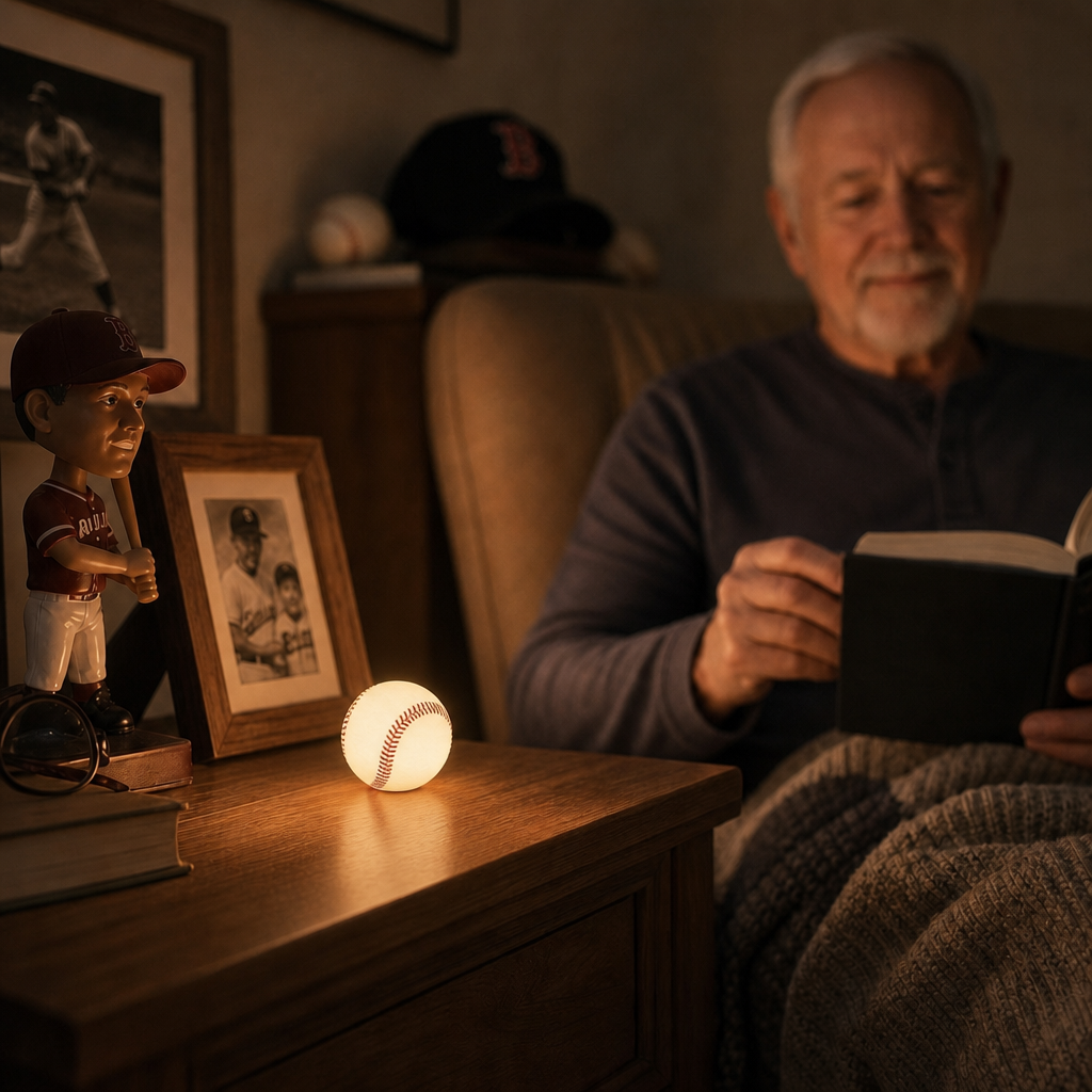 Home Plate Glow – Natt Lampa i form av Bazy Baseballowej