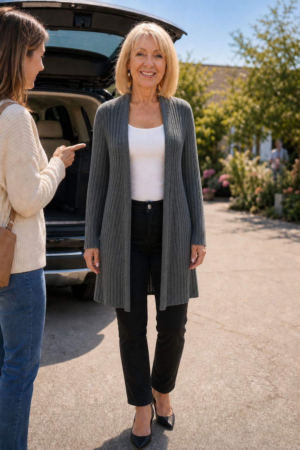 Wearbella – Kofta z otwartym przodem typu waterfall