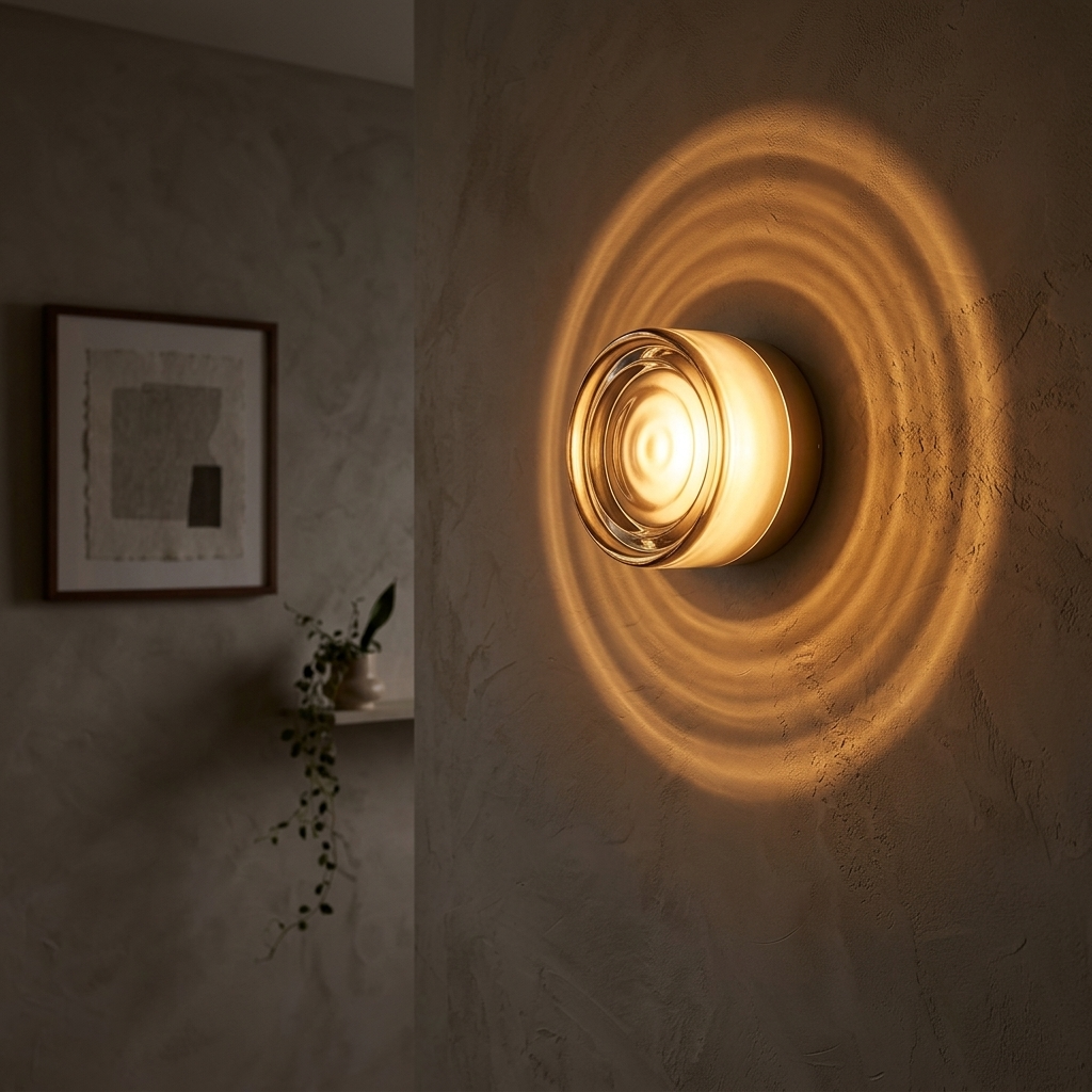 Lumara – Rzeźbiona Vägg Lampa Justerbar