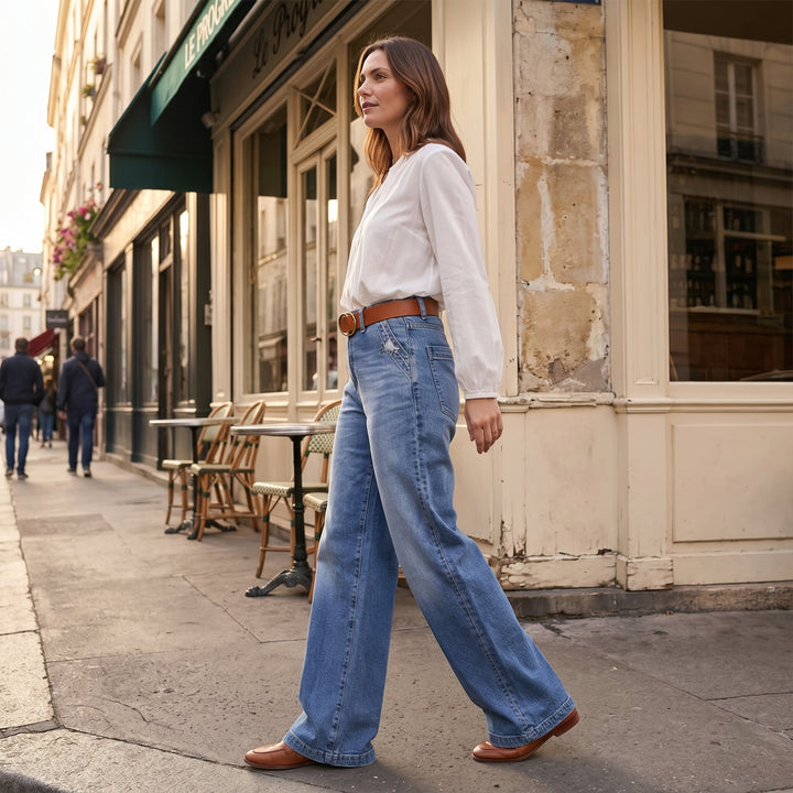 Luvenza – Dam jeans w stilu vintage z vida ben