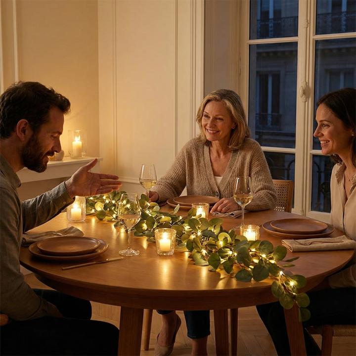 Lumivine – Oświetlona Latorośl Oliwna på Przytulne Wieczory