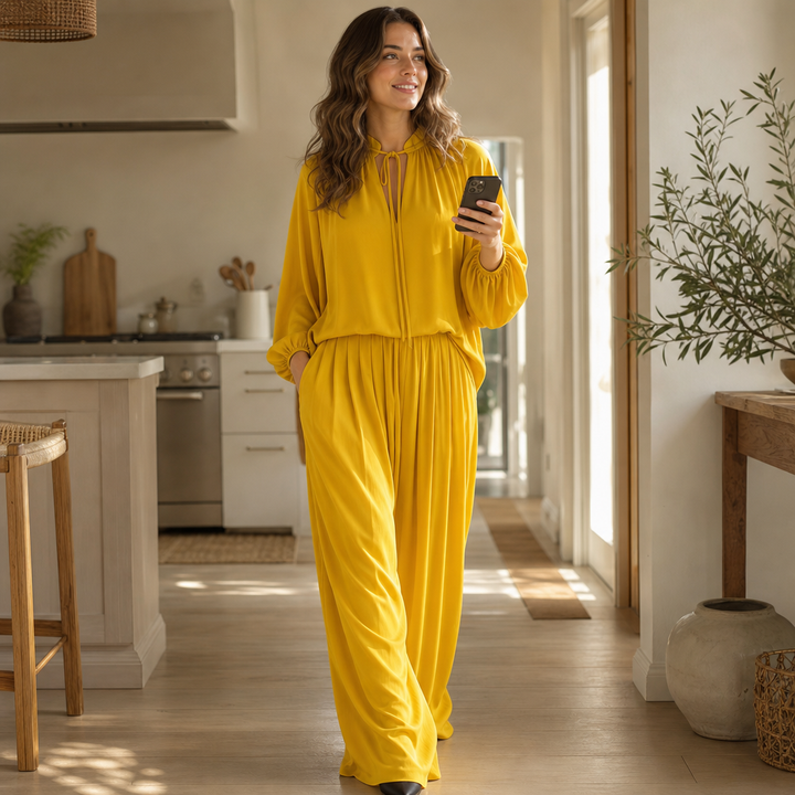 Softwear – Set z Luźnym Topem i Spodniami