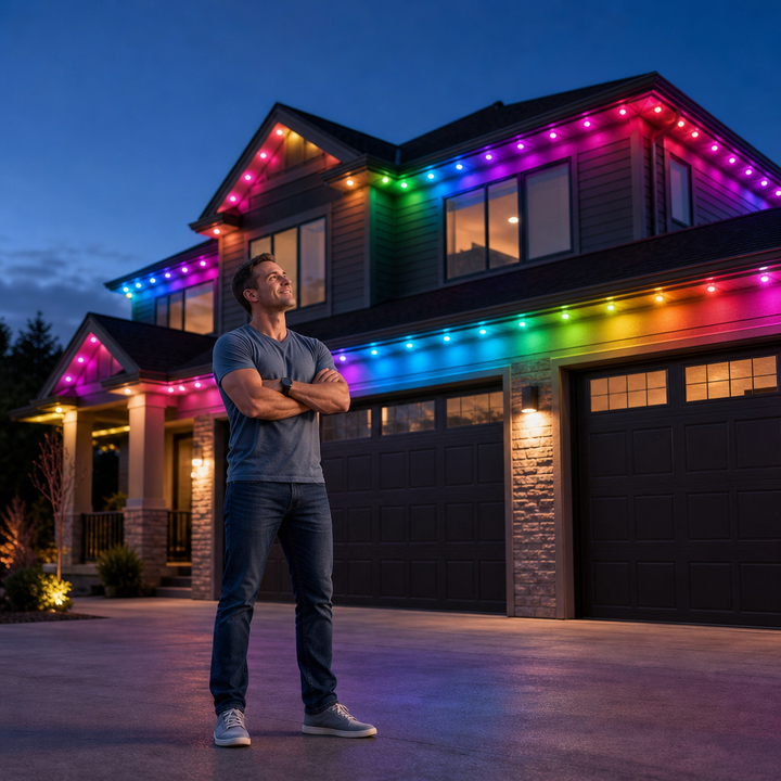 LumaLoom – Aplikacja Sterująca RGB Zewnętrzne Lampki Świąteczne