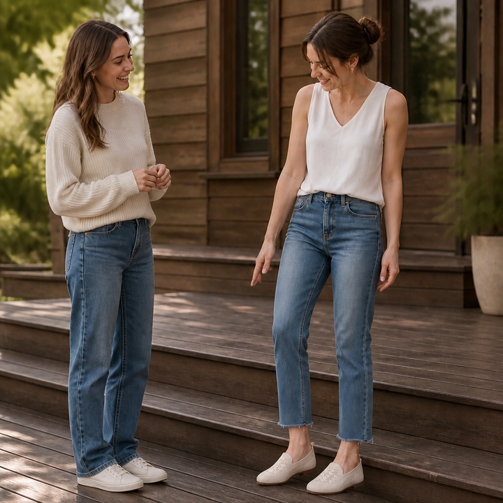 Widloom – Sneakers Slip-On z Szerokim Tå
