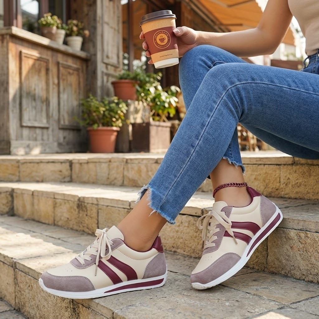 LunaWalk – Lekkie sneakers w retro band