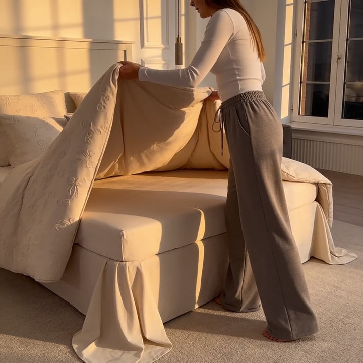 Tuftly – Set poszewek på kołdrę z fakturą tufted