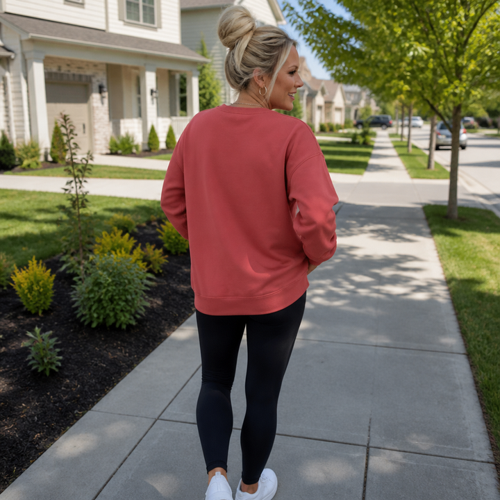 Restfield – OverStorlekd Kangaroo Pocket Crewneck Sweatshirt